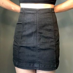 Free People Denim Skirt